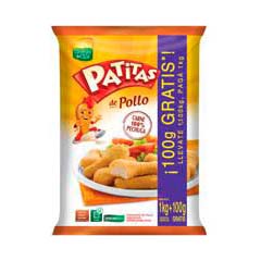 Bocaditos De Pollo Nuggets Granja Del Sol 1.1 Kg