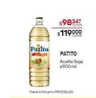 Aceite de soja patito 900lt