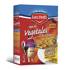 SOPA LUCCHETTI VEGETALES Y FID