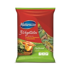 FIDEOS MATARAZZO 3 VEG.MOSTACHOL 500G