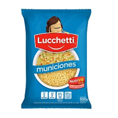 FIDEOS LUCCHETTI MUNICIONES 500G