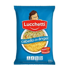 Fideos Lucchetti Cabello De Angel x 500 Gr.