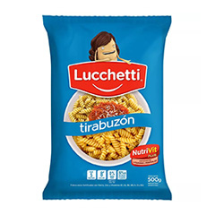 FIDEOS LUCCHETTI TIRABUZON 3  500G