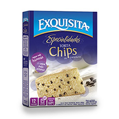 BIZCOCHUELO EXQUISITA TORTA CHIPS 500G