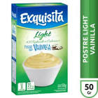Postre light Exquisita sabor crema de vainilla x 50g.