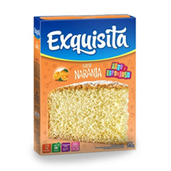 Bizcochuelo Naranja Exquisita 540 Gr