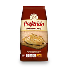 PAN RALLADO PREFERIDO C/FIBRAS X 500 GR