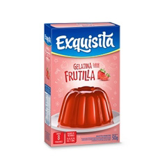 GELATINA EXQUISITA FRUTILLA 50G