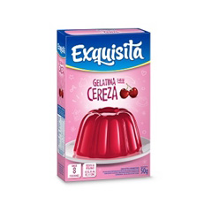 GELATINA EXQUISITA CEREZA 50G