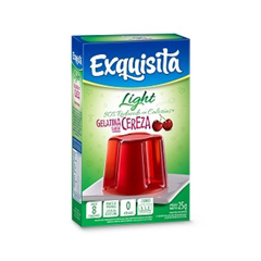 Gelatina Exquisita Light Cereza x 25 Gr.