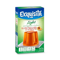 GELATINA EXQUISITA DURAZNO LIGHT 25G