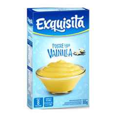 Exquisita Vainilla 6 Vitamina/Zinc 120 Grs