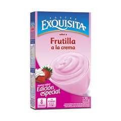 Exquisita Postre Frut/Crem 180