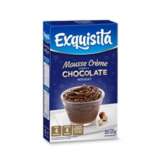 MOUSSE CREME EXQUISITA DULCE DE LECHE GRANZADO 115G