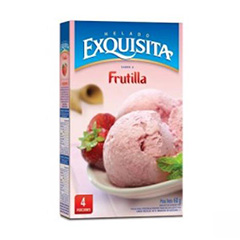 HELADO EXQUISITA FRUTILLA 62G