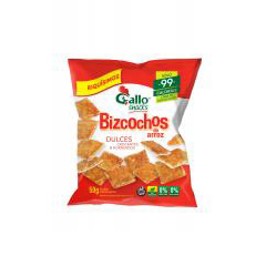 Bizcochos GALLO dulce de arroz 50g.