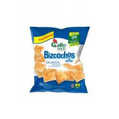 Bizcochos GALLO salados de arroz 50g.