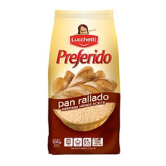 Pan Rallado Preferido x 500 Gr.