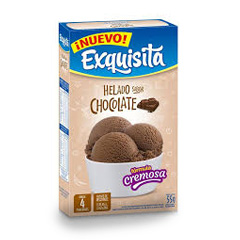 Helado Exquisita Chocolate x 52 Gr.