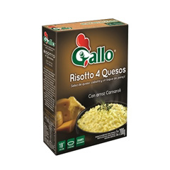 Risotto 4 Quesos Gallo x 200 Gr.
