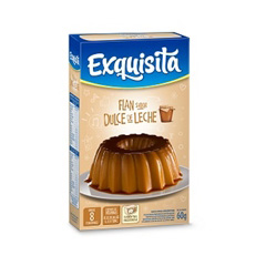 Flan Exquisita Dulce De Leche x 60 Gr.
