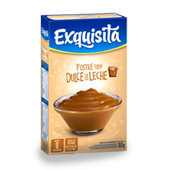 Postre Exquisita Dulce De Leche x 80 Gr.