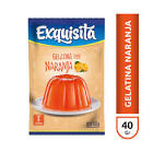 Gelatina naranja exquisita