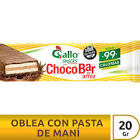 OBLEA DE ARROZ GALLO CHOCOBAR BCO 3UN.