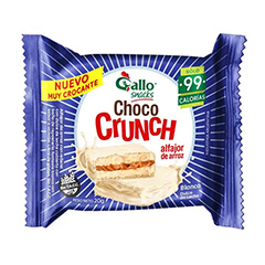 Alfajor De Arroz Blanco Choco Crunch 21 Gr