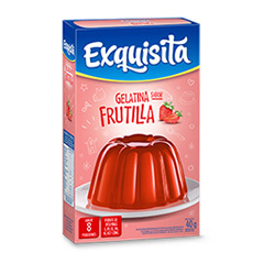 Gelatina de frutilla 