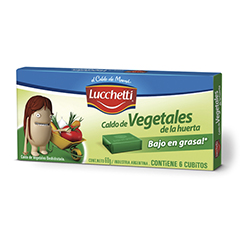 CALDO LUCCHETTI VEGETALES 6U