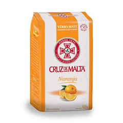 YERBA MATE CRUZ DE MALTA NARANJA 500G