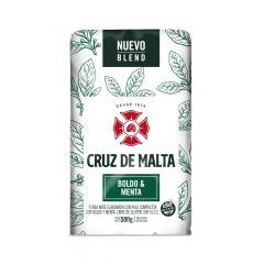 YERBA MATE CRUZ DE MALTA BOLDO Y MENTA 500G