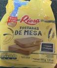 TOSTADAS RIERA X200GR.C/GLUTEN