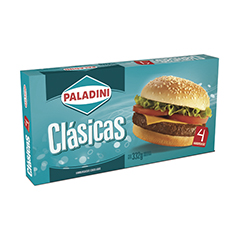 Hamburguesas Clasicas X 4Unidades  Paladini_unidad
