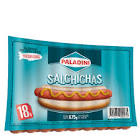 Salchichas Paladini tipo viena sin piel pasteurizadas x 18 u