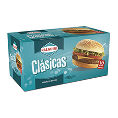 Hamburguesas Paladini Caja X 12X96oGr