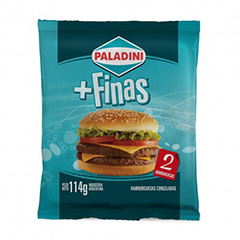 Hamburguesas Paladini Finas x 2 Unidades.