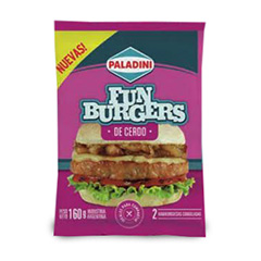 Hamburguesas De Cerdo Paladini 2 Un