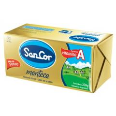 MANTECA SANCOR BAJA EN SODIO VIT.A 200 GR