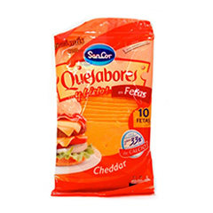Sancor Cheddar En Fetas 180 Grs
