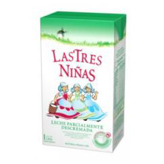 Leche Las Tres Niñas/Descre*1Lt