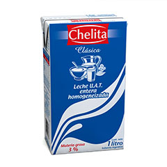 LECHE CHELITA ENTERA L.VIDA 1L