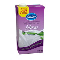 LECHE SANCOR DESC. C/FIBRAS X 1LT TAMBOS