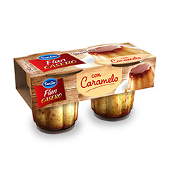 Flan Casero Sancor Con Caramelo x 2 Unidades.
