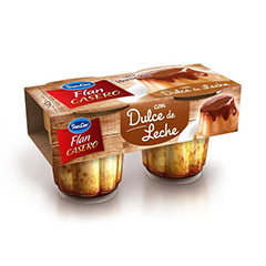 Flan Sancor Casero Con Dulce De Leche x 2 Unidades.