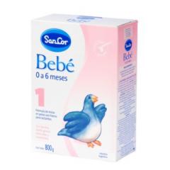 LECHE POLVO SANCOR BB 1 0 A 6 MESES 800G