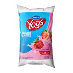 Yogur Yogs Sancor Bebible Sachet Frutilla x 1 Kg
