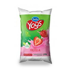 Yogur Yogs Sancor Bebible Sachet Frutilla Light x 1 Kg