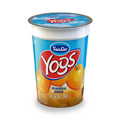 Yogur Yogs Sancor C/ Durazno x 180 g